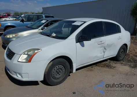 2008 Nissan Sentra 2.0 from USA, damaged, VIN 3N1AB61E18L708111